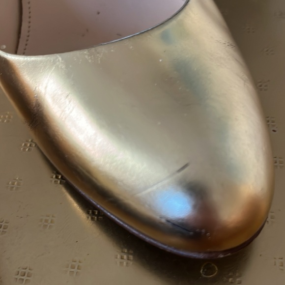 J Crew Gold Wedges - Picture 11 of 11